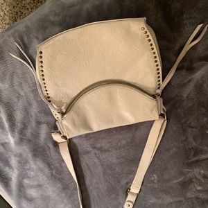 The Sak cream colored shoulder bag. EUC